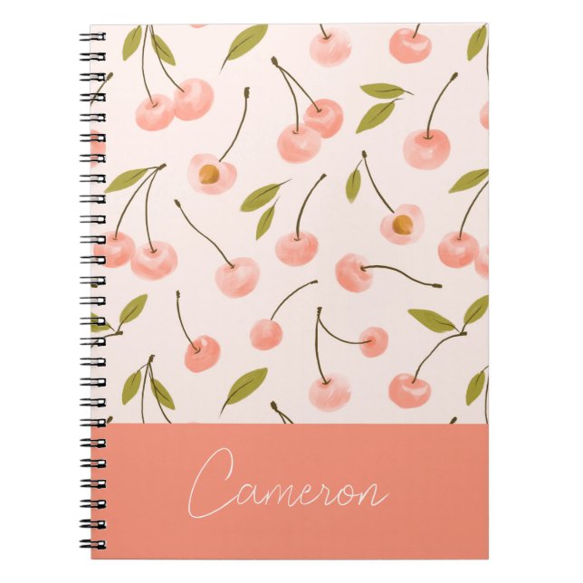 Cuaderno Patrón de color de agua (Frente)