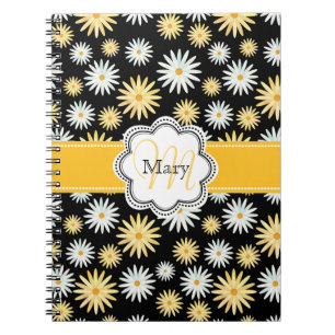Cuaderno Patrón de color de agua con forma de mosaico de ab
