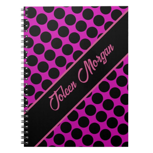 Cuaderno Patrón de color personalizado (Frente)