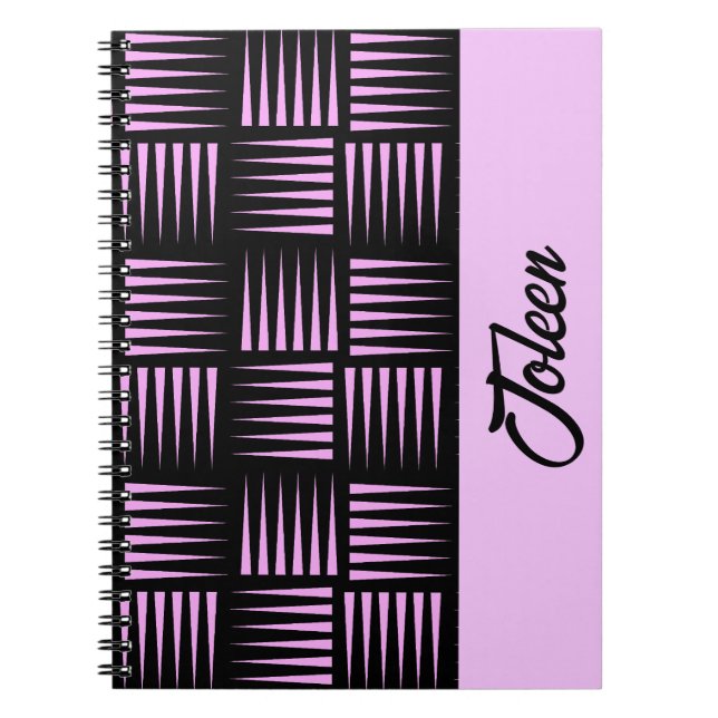 Cuaderno Patrón de color personalizado (Frente)