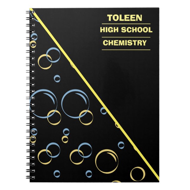 Cuaderno Patrón de color personalizado (Frente)