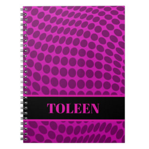 Cuaderno Patrón de color personalizado