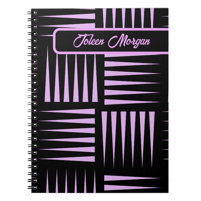 Cuaderno Patrón de color personalizado (Frente)
