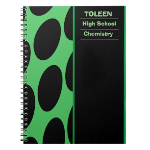 Cuaderno Patrón de color personalizado