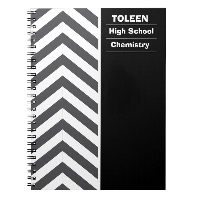 Cuaderno Patrón de color personalizado (Frente)