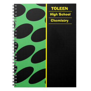 Cuaderno Patrón de color personalizado