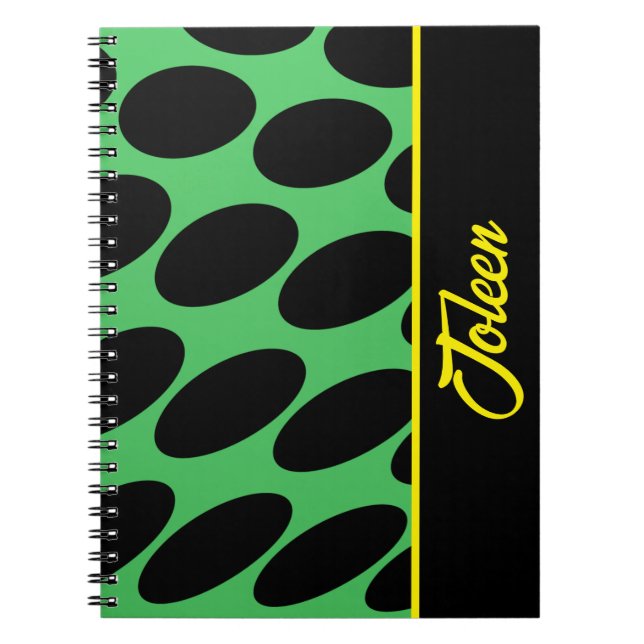 Cuaderno Patrón de color personalizado (Frente)