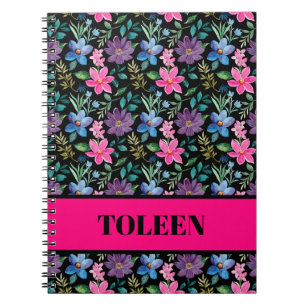 Cuaderno Patrón de color personalizado