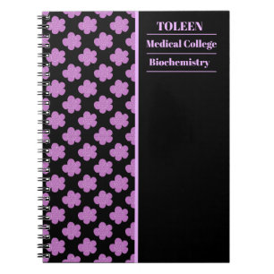 Cuaderno Patrón de color personalizado