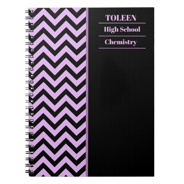 Cuaderno Patrón de color personalizado (Frente)