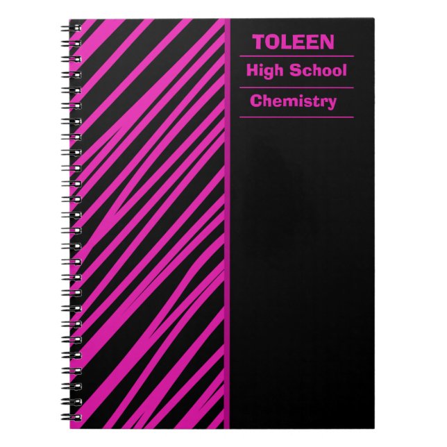 Cuaderno Patrón de color personalizado (Frente)
