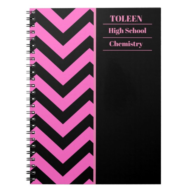 Cuaderno Patrón de color personalizado (Frente)