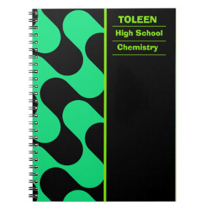 Cuaderno Patrón de color personalizado