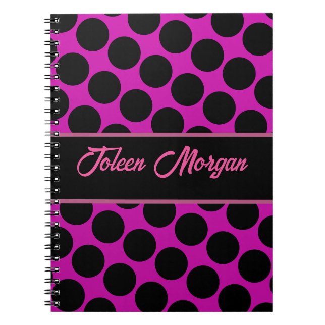 Cuaderno Patrón de color personalizado (Frente)