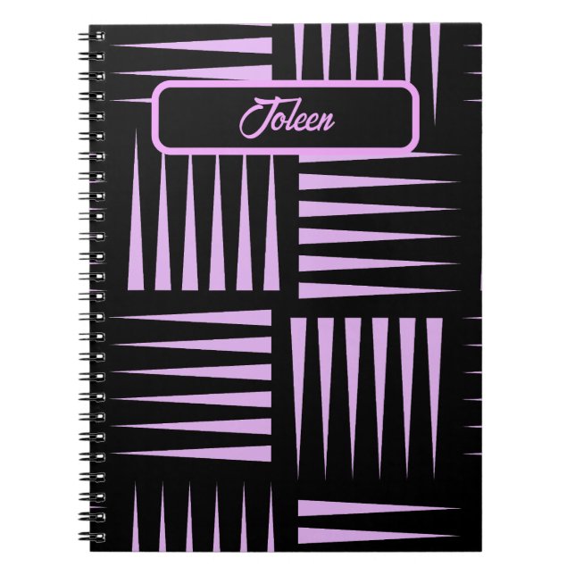 Cuaderno Patrón de color personalizado (Frente)