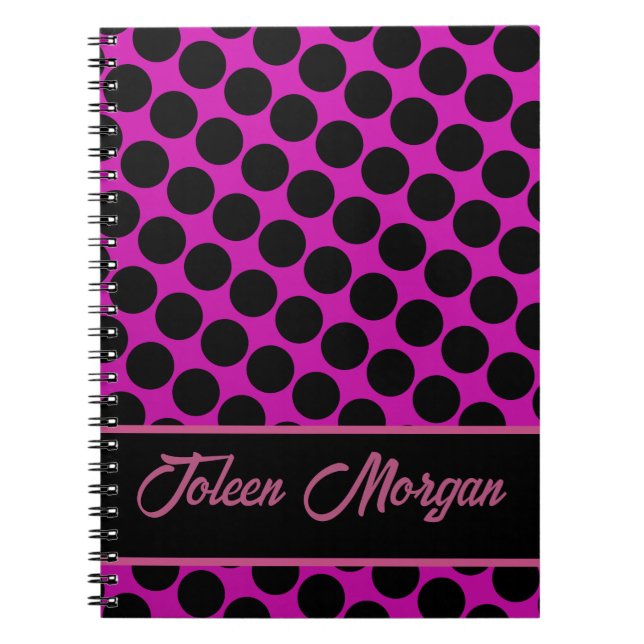 Cuaderno Patrón de color personalizado (Frente)