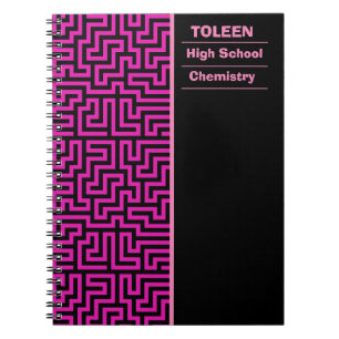 Cuaderno Patrón de color personalizado