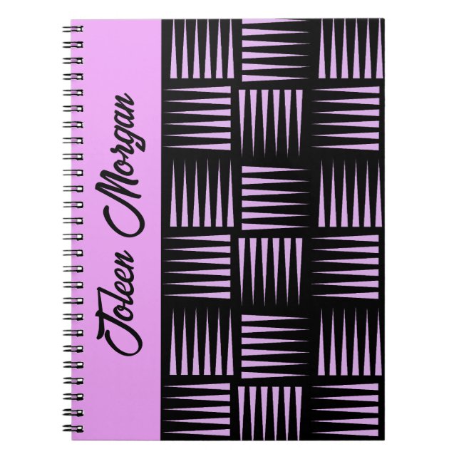 Cuaderno Patrón de color personalizado (Frente)