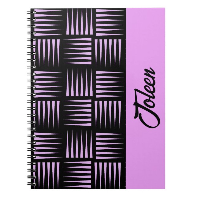 Cuaderno Patrón de color personalizado (Frente)