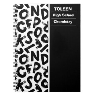 Cuaderno Patrón de color personalizado