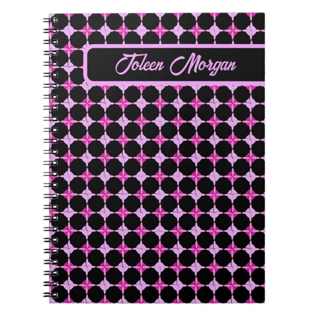 Cuaderno Patrón de color personalizado (Frente)