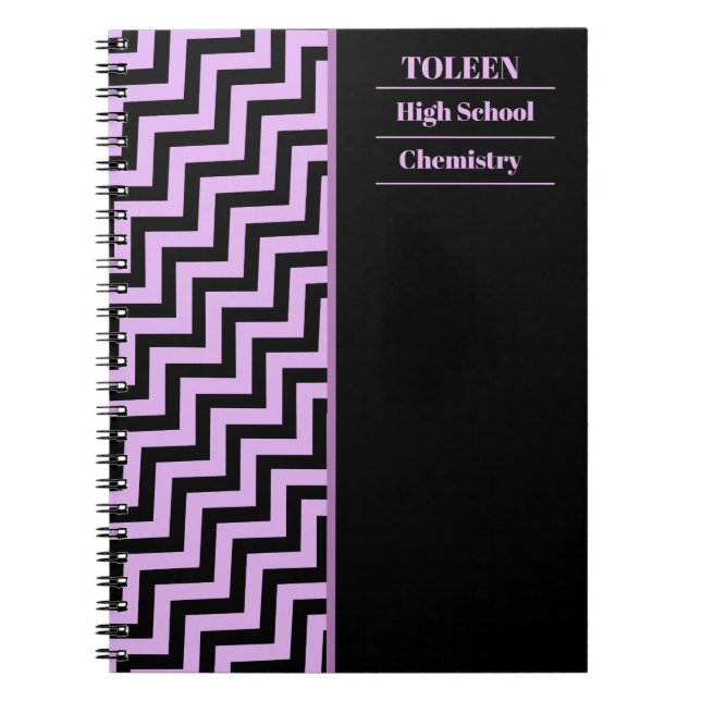 Cuaderno Patrón de color personalizado (Frente)