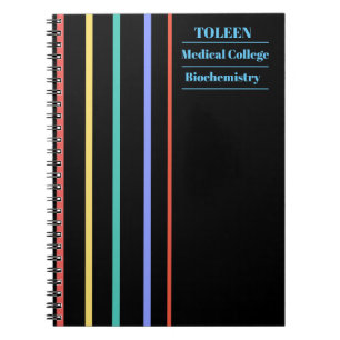Cuaderno Patrón de color personalizado