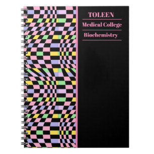 Cuaderno Patrón de color personalizado