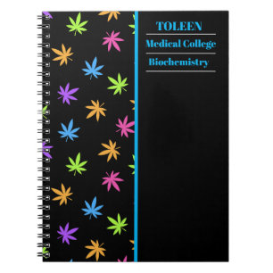 Cuaderno Patrón de color personalizado
