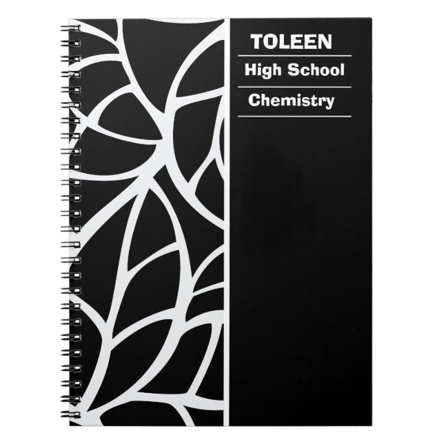 Cuaderno Patrón de color personalizado (Frente)