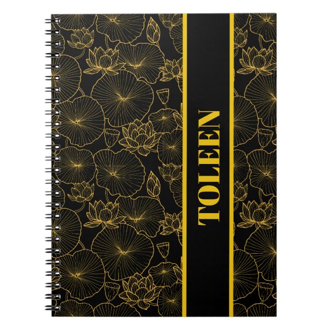 Cuaderno Patrón de color personalizado (Frente)
