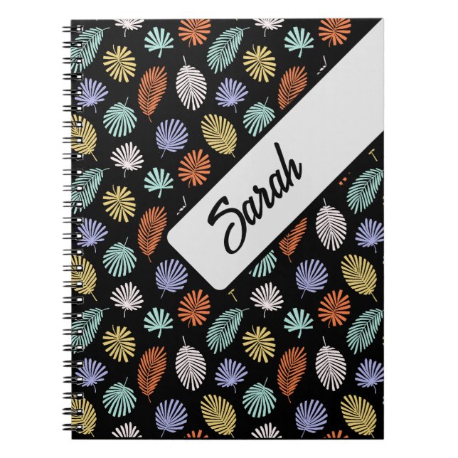 Cuaderno Patrón de color personalizado (Frente)