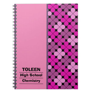 Cuaderno Patrón de color personalizado