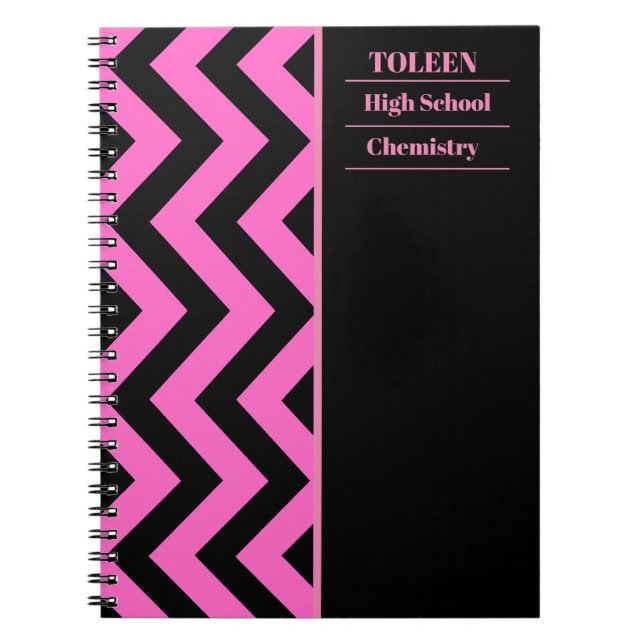 Cuaderno Patrón de color personalizado (Frente)