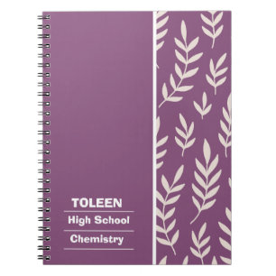 Cuaderno Patrón de color personalizado