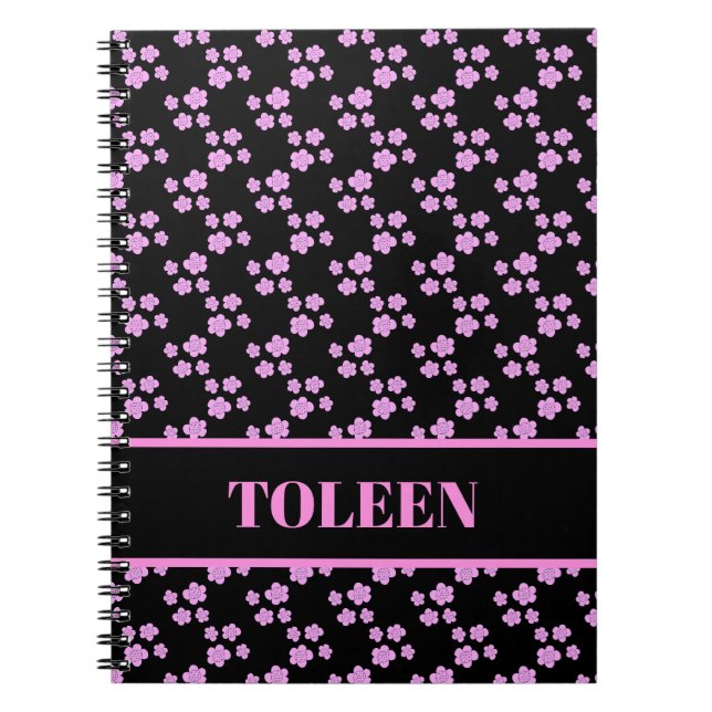 Cuaderno Patrón de color personalizado (Frente)