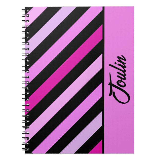 Cuaderno Patrón de color personalizado (Frente)