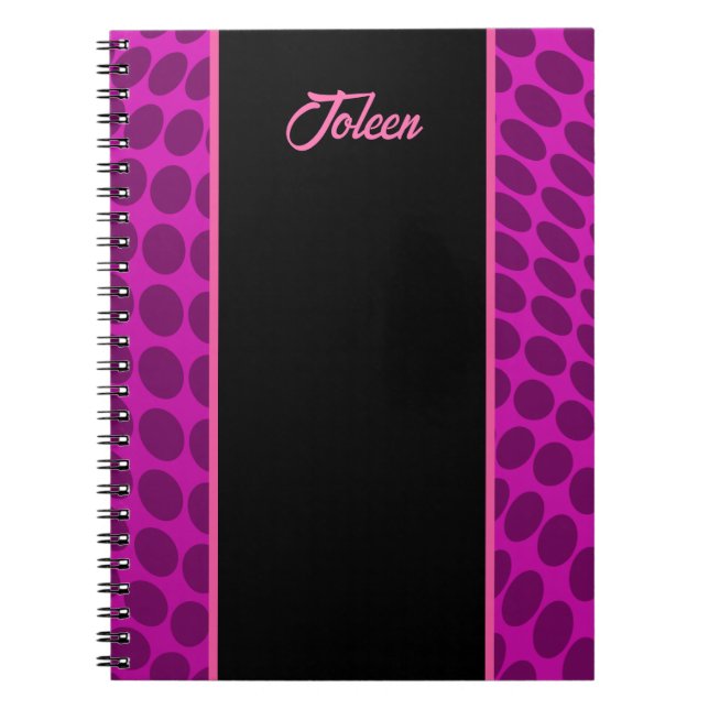 Cuaderno Patrón de color personalizado no (Frente)