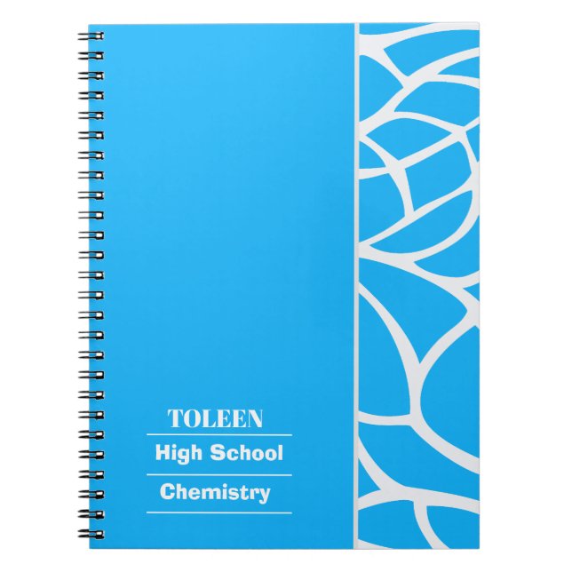 Cuaderno Patrón de color personalizado no (Frente)