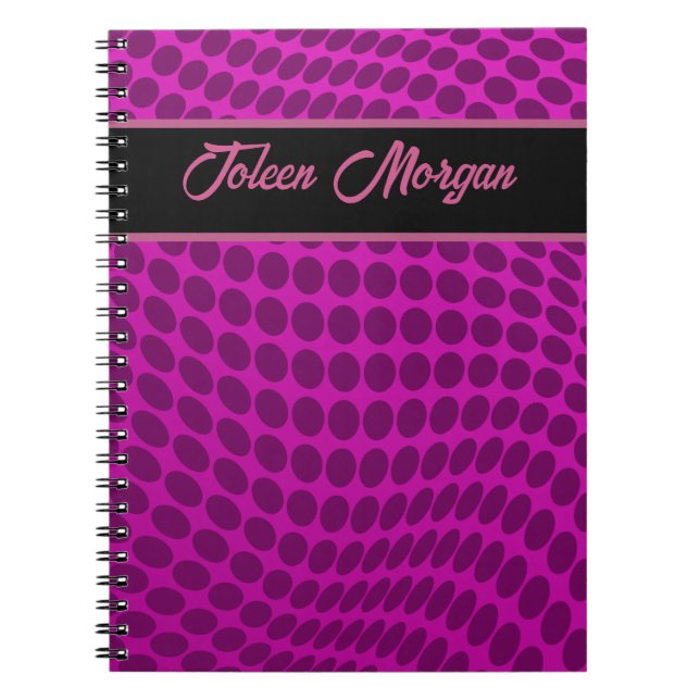 Cuaderno Patrón de color personalizado no (Frente)