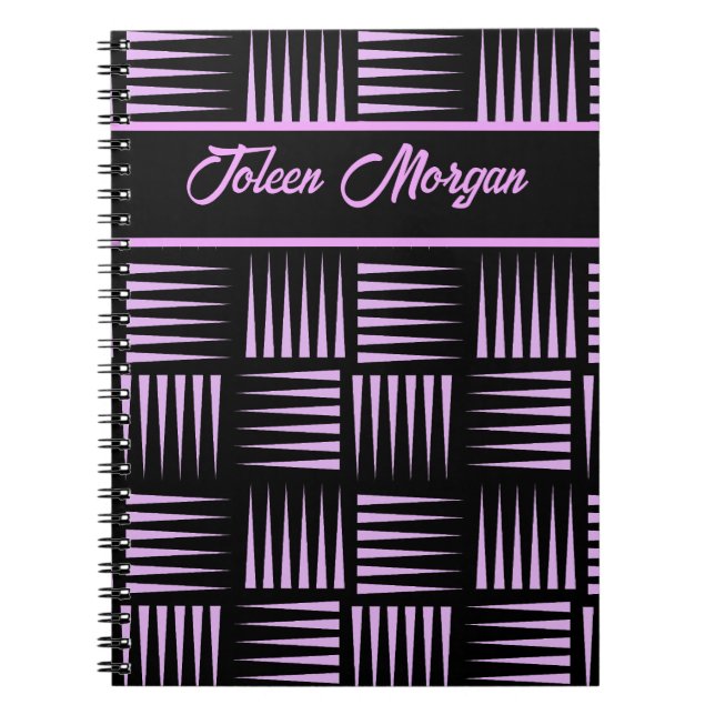 Cuaderno Patrón de color personalizado no (Frente)