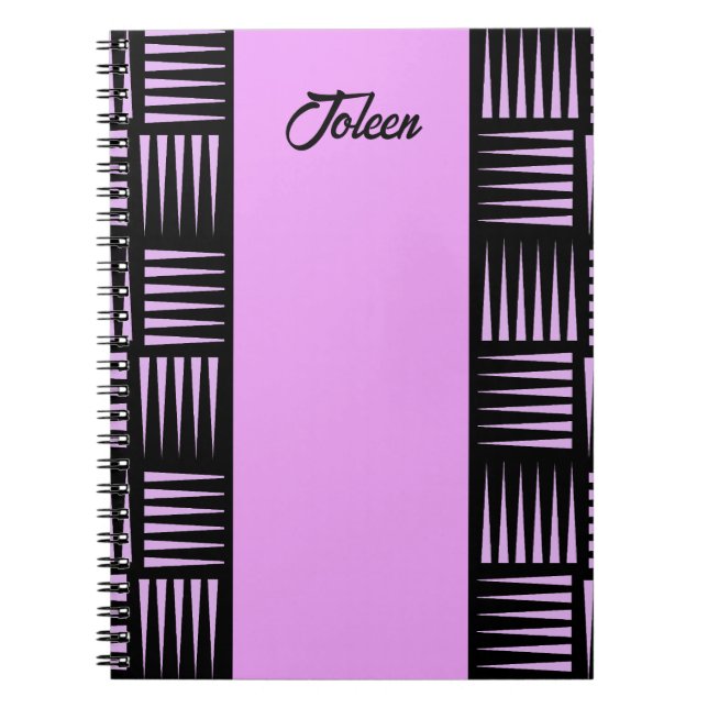 Cuaderno Patrón de color personalizado no (Frente)