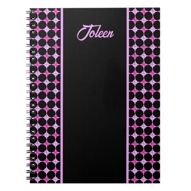 Cuaderno Patrón de color personalizado no (Frente)