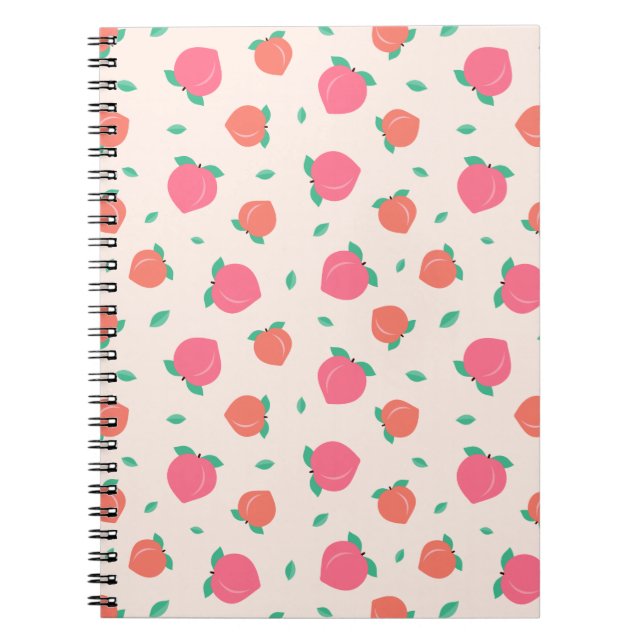 Cuaderno Patrón de color rosa (Frente)