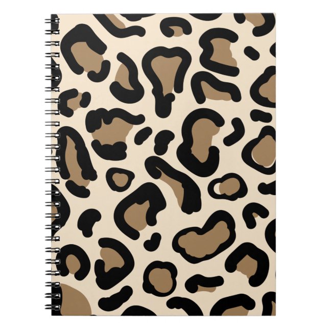 Cuaderno Patrón de colores de tigres amantes de animales (Frente)