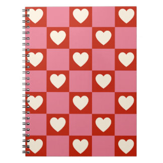 Cuaderno Patrón de comprobador de corazón