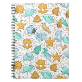 Cuaderno patrón de concha