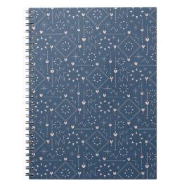 Cuaderno Patrón de Corazón Mágico
