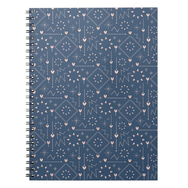 Cuaderno Patrón de Corazón Mágico (Frente)