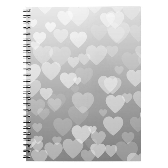 Cuaderno Patrón de corazones 17 (Frente)